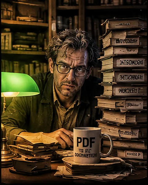 Bibliotekarz — portret w oryginalnym otoczeniu